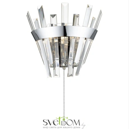Citilux Вестерос CL307310 Бра хрустальное с выключателем Хром CITILUX