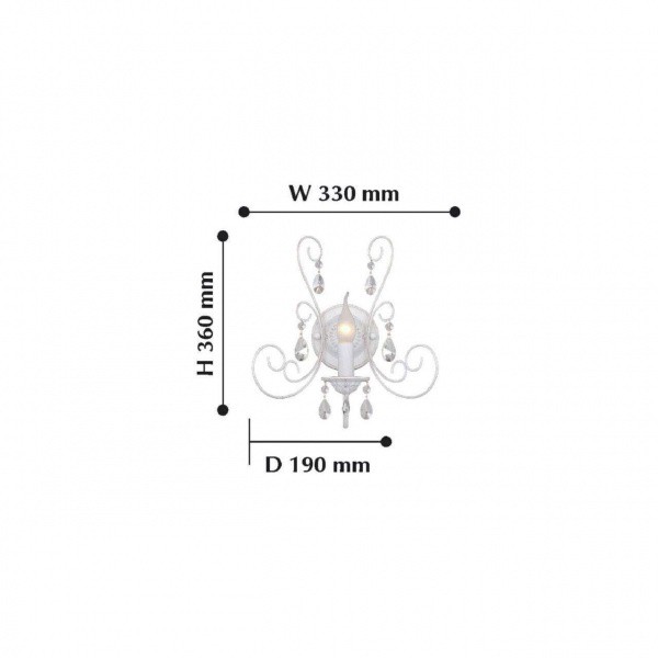 Настенные светильники 2157-1W Favourite | Svetdom.by