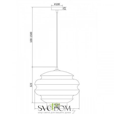 Подвесные светильники Maytoni P078PL-01AM от Магазина Svetdom.by