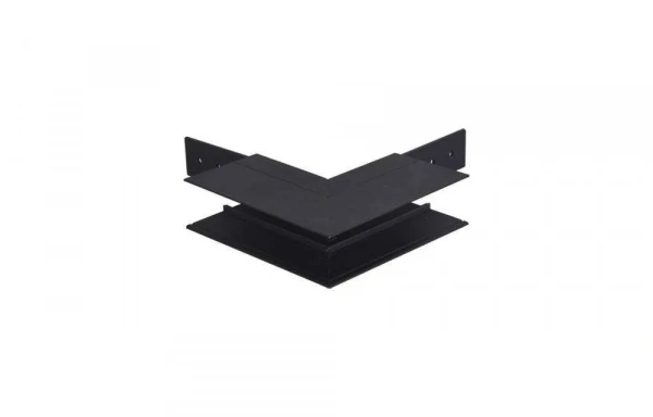 Внешний соединитель угловой для накладного магнитного шинопровода Crystal Lux CLT 0.213 03 BL