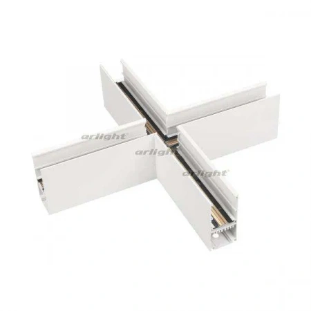 ARLIGHT Коннектор крестовой MAG-CON-4592-X90 (WH) (Arlight, IP20 Металл, 3 года)