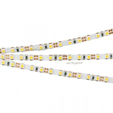 ARLIGHT Лента RT 2-5000 12V White6000 5mm 2x (3528, 600 LED, LUX) (Arlight, 9.6 Вт/м, IP20)