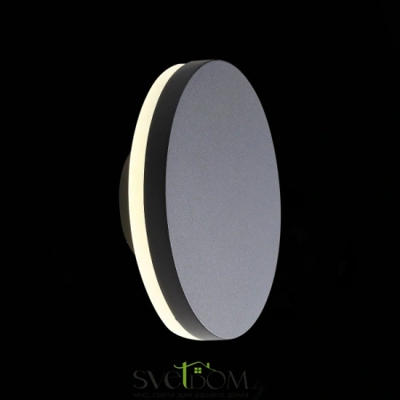 SL087.401.01 Светильник уличный настенный ST-Luce Черный кварцевый LED 1*12W 4000K CONTARIO ST LUCE