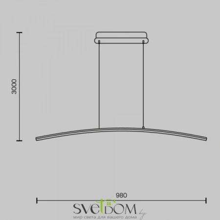 Подвесные светильники Maytoni MOD243PL-L18BK от Магазина Svetdom.by