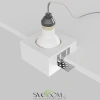 Встраиваемый светильник Gyps modern GU10 10Вт Maytoni