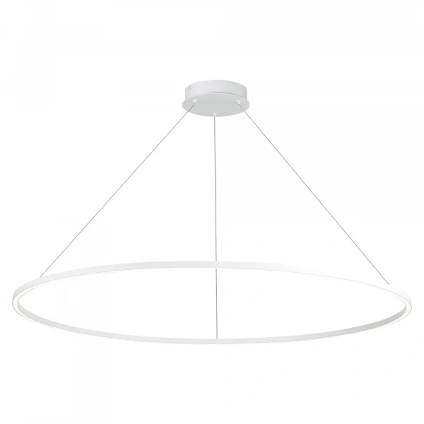 ST605.503.57 Cветильник подвесной SMART ST-Luce Белый/Белый LED 1*57W 2800-6500K Подвесные светильники