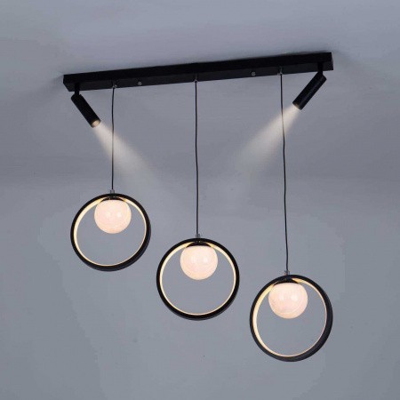 Подвесные светильники LED4U L7103-5 BK от Магазина Svetdom.by