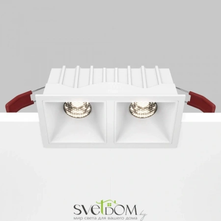 Фото Встраиваемые светильники Maytoni DL043-02-10W4K-D-SQ-W Встраиваемые светильники Maytoni DL043-02-10W4K-D-SQ-W от Магазина Svetdom.by