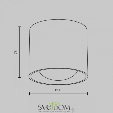 Потолочные светильники Maytoni C217CL-15W3K-W от Магазина Svetdom.by