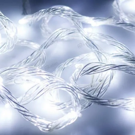 ARLIGHT Светодиодная гирлянда ARD-STRING-HOME-10000-CLEAR-99LED-RUN WHITE (230V, 10.5W) (Ardecoled, IP20)
