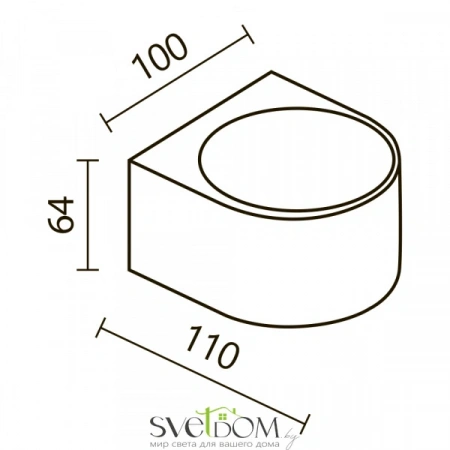 O435WL-L10GF3K Maytoni