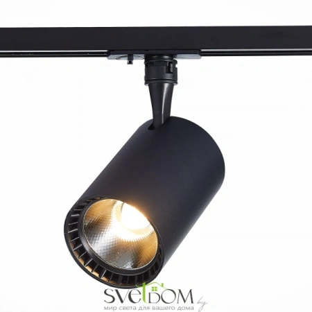 ST351.446.20.36 Св-к трек. Черный LED 1*20W 4000K 1 800Lm Ra?90 36° IP20 L118xW78xH174 100-240V Однофазная трековая система ST LUCE