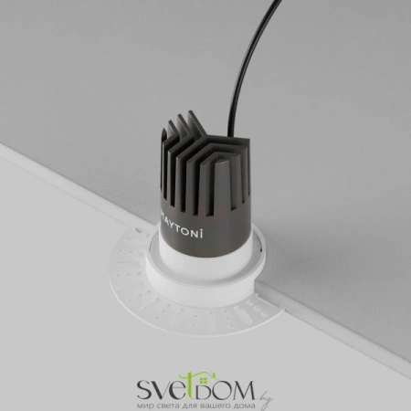 Встраиваемые светильники Maytoni DL124-10W-4K-TRS-W от Магазина Svetdom.by