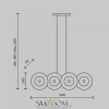 Подвесные светильники Maytoni MOD007PL-08G1 от Магазина Svetdom.by