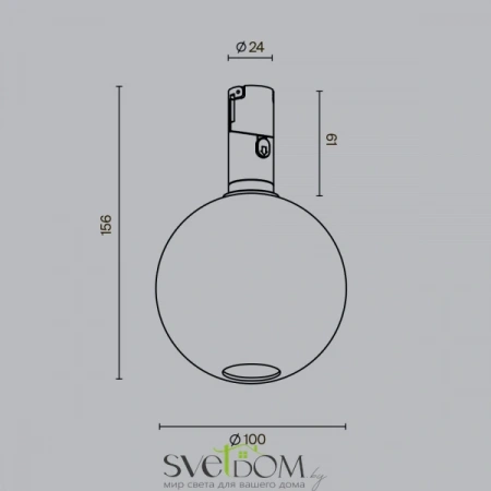 TR205-1-3W3K-B Maytoni