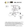 Люстра потолочная Omnilux  OML-25107-03 Omnilux