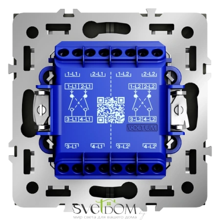 Переключатели Voltum S70 Сталь VLS020505 Voltum VLS020505