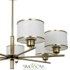 Citilux ALTON CL421273 Люстра на штанге с белыми абажурами CITILUX