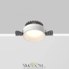 Встраиваемый светильник (Набор) Maytoni DL055-8W3-4-6K-TRS-W Okno, 8Вт, LED, Белый, IP 44 Maytoni