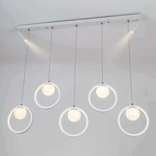 Подвесной светильник LED4U L7103-7 WТ