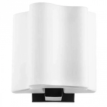 Lightstar 802617 Бра NUBI 1х40W E14 ЧЕРНЫЙ МАТОВЫЙ/БЕЛЫЙ