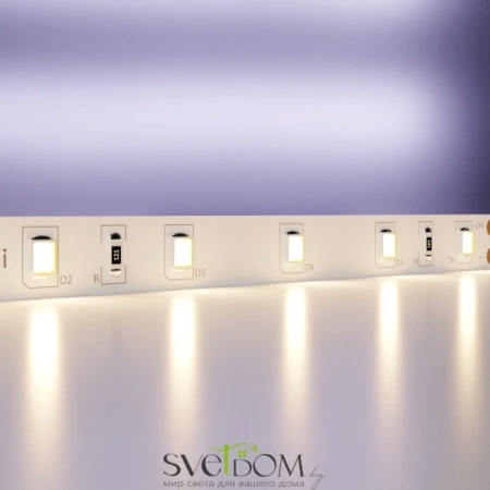 Светодиодная лента 24В 2835 7,2Вт/м 3000K 5м IP20 20013