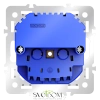 Розетки электрические с заземлением и шторками Voltum S70 VLS0404M Voltum VLS0404M