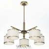Citilux ALTON CL421253 Люстра на штанге с белыми абажурами CITILUX