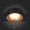 ST218.428.01 Св-к встр. Черный GU10 1*50W  IP20 D78xH30 165-265V Без ламп Встраиваемые светильники ST LUCE