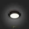 ST702.448.12 Св-к встр. Черный LED 1*12W 4000K 900Lm Ra80 24° IP20 D90xH92 180-240V Встраиваемые светильники ST LUCE