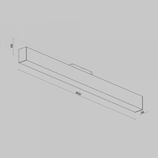 Трековый светильник Technical TR012-2-20W4K-W