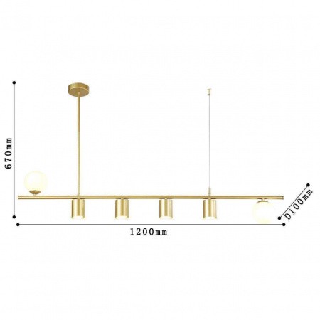 Люстры подвесные4041-6P Favourite | Svetdom.by