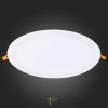 ST209.548.24 Св-к встр. Белый LED 1*24W 4000K 1 848Lm Ra80 110° IP20 D300xH8 90-265V Встраиваемые светильники ST LUCE