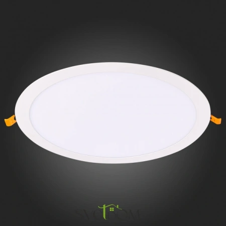 ST209.548.24 Св-к встр. Белый LED 1*24W 4000K 1 848Lm Ra80 110° IP20 D300xH8 90-265V Встраиваемые светильники ST LUCE