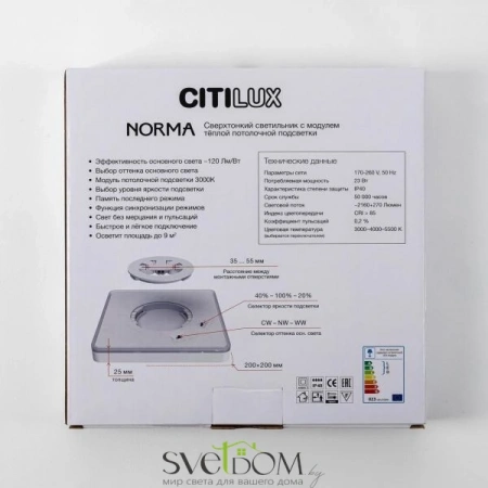 Накладные светильники CITILUX CL748K200 от Магазина Svetdom.by