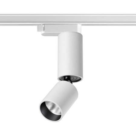 359318 PORT NT24 000 белый Светильник трековый однофазный трехжильный IP20 LED 5W 85-265V 3000K 600Лм TUBO NOVOTECH