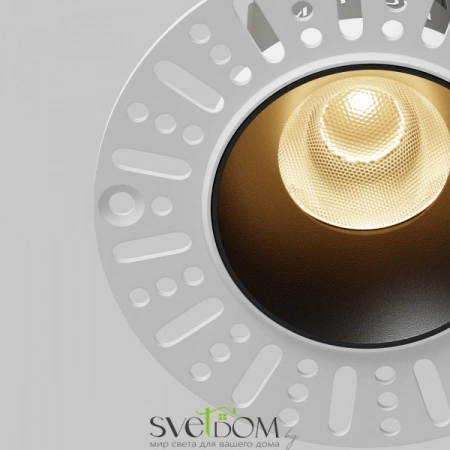 Встраиваемые светильники Maytoni DL124-10W-3K-TRS-B от Магазина Svetdom.by