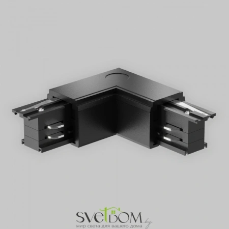 Коннектор угловой внешний Trinity черный TRA005CL-31B-L Maytoni