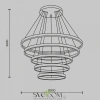 Подвесные светильники Maytoni MOD058PL-L200BSK от Магазина Svetdom.by