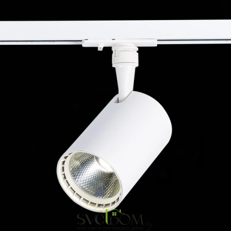 ST351.536.15.36 Св-к трек. Белый LED 1*15W 3000K 1 350Lm Ra?90 36° IP20 L118xW78xH174 100-240V Однофазная трековая система ST LUCE