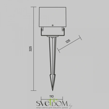 O309FL-L18B3K Maytoni