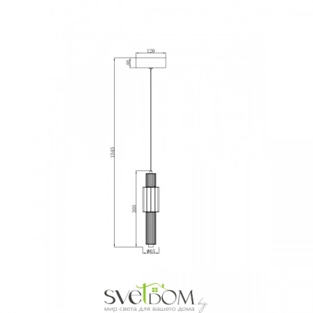 Подвесные светильники Maytoni MOD308PL-L9CG3K от Магазина Svetdom.by