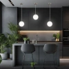 Citilux Томми CL102014 Подвесной светильник Матовый Хром CITILUX