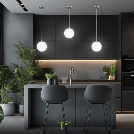 Citilux Томми CL102014 Подвесной светильник Матовый Хром CITILUX