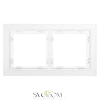 Рамки стеклянные Voltum S70 Белый VLS110202 Voltum VLS110202