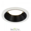 ST755.438.07 Св-к встр. Черный LED 1*7W 3000K 630Lm Ra80 120° IP20 D85xH45 100-240V Встраиваемые светильники ST LUCE
