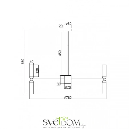 Подвесные светильники Maytoni MOD177PL-16G от Магазина Svetdom.by