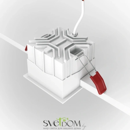 Встраиваемые светильники Maytoni DL043-01-15W3K-D-SQ-WB от Магазина Svetdom.by