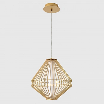 Crystal Lux Светильник подвесной Crystal Lux CUADRA SP15W LED GOLD