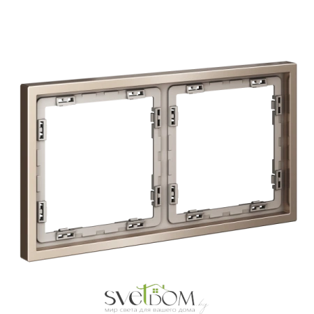 Рамки металлические Voltum S70 METAL Платина VLSM120210 Voltum VLSM120210